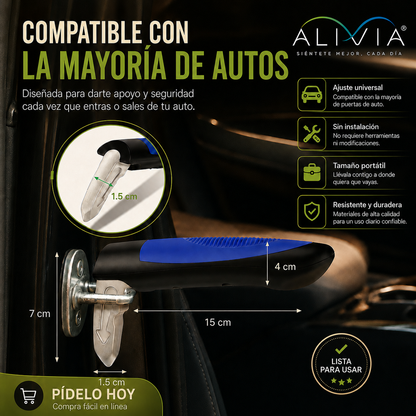 ALIVIA MOBILITY™ Manija de Apoyo para Auto