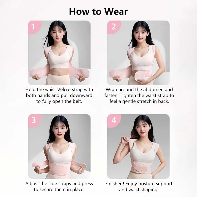 ALIVIA POSTURE™ | Corrector Ajustable de Postura